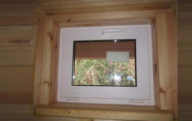 Как выбрать пластиковые окна для бани