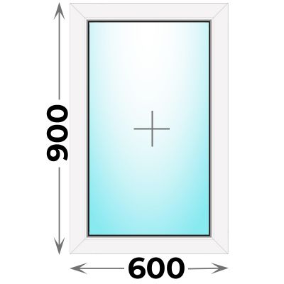 Пластиковое окно Veka WHS 600x900 глухое